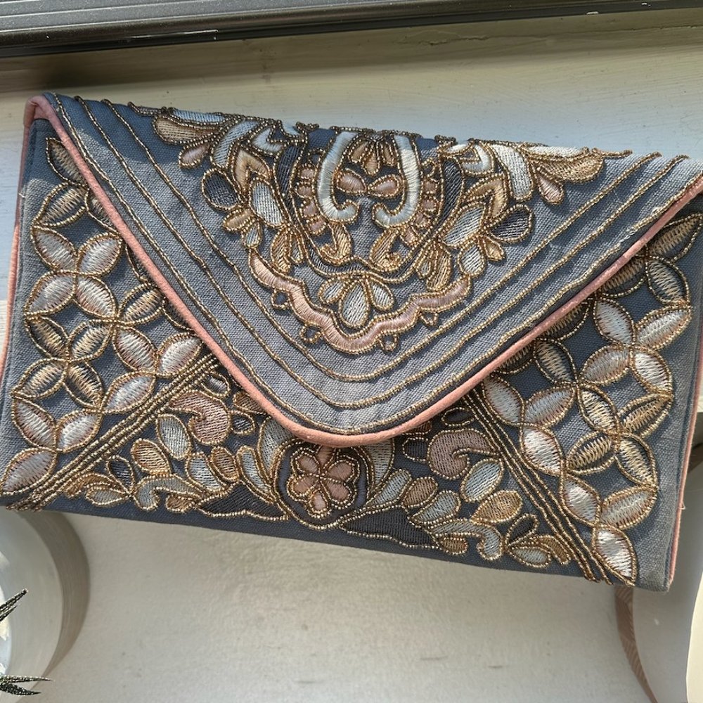 Beaded Clutch